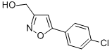 (5-(4-CHLOROPHENYL)ISOXAZOL-3-YL)METHANOL CAS#: 81282-13-5
