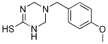 5-(4-Methoxybenzyl)-1,4,5,6-tetrahydro-1,3,5-triazine-2-thiol CAS#: 810634-55-0