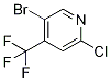 5-BROMO-2-CHLORO-4-(TRIFLUOROMETHYL)PYRIDINE CAS#: 823221-93-8