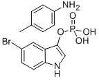5-BROMO-3-INDOLYL PHOSPHATE P-TOLUIDINE SALT CAS#: 80008-69-1