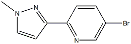5-BroMo-2-(1-Methyl-1H-pyrazol-3-yl)pyridine CAS#: 811464-20-7