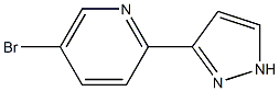 5-BroMo-2-(1H-pyrazol-3-yl)pyridine CAS#: 811464-25-2