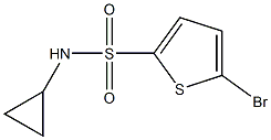 5-BroMo-thiophene-2-sulfonic acid cyclopropylaMide CAS#: 81597-70-8