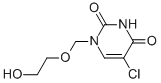 5-CHLORO-1-(2-HYDROXY-ETHOXYMETHYL)-1H-PYRIMIDINE-2,4-DIONE CAS#: 81777-50-6