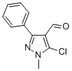 5-CHLORO-1-METHYL-3-PHENYL-1H-PYRAZOLE-4-CARBALDEHYDE CAS#: 883-38-5