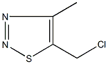 5-(CHLOROMETHYL)-4-METHYL-1,2,3-THIADIAZOLE CAS#: 82172-42-7