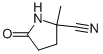 5-Cyano-5-methyl-2-pyrrolidone CAS#: 86240-21-3