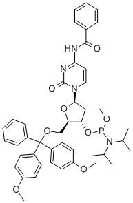 5'-DIMETHOXYTRITYL-N4-BENZOYL-2'-DEOXYCYTIDINE-3'-(METHYL-N,N-DIISOPROPYL)PHOSPHORAMIDITE CAS#: 84416-83-1