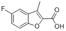 5-FLUORO-3-METHYL-1-BENZOFURAN-2-CARBOXYLIC ACID CAS#: 81718-76-5