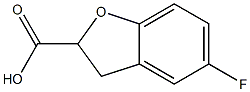5-Fluoro-2,3-dihydrobenzofuran-2-carboxylic acid CAS#: 89197-63-7
