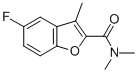 5-Fluoro-N,N,3-trimethyl-2-benzofurancarboxamide CAS#: 81718-71-0