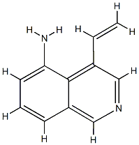 5-Isoquinolinamine,4-ethenyl-(9CI) CAS#: 808125-39-5