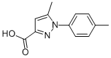 5-METHYL-1-P-TOLYL-1H-PYRAZOLE-3-CARBOXYLIC ACID CAS#: 835-60-9