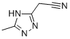 (5-METHYL-4H-1,2,4-TRIAZOL-3-YL)ACETONITRILE CAS#: 86999-26-0
