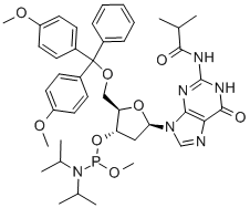 5'-O-(4,4'-DIMETHOXYTRITYL)-N2-ISOBUTYRYL-2'-DEOXYGUANOSINE-3'-(METHYL-N,N-DIISOPROPYL)PHOSPHORAMIDITE CAS#: 84416-84-2