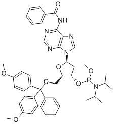 5'-O-(4,4'-DIMETHOXYTRITYL)-N6-BENZOYL-2'-DEOXYADENOSINE-3'-(METHYL-N,N-DIISOPROPYL)PHOSPHORAMIDITE CAS#: 84416-82-0