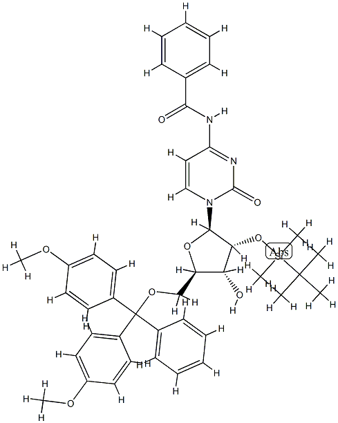 5'-O-DMT-2'-O-TBDMS-N-Bz-Cytidine CAS#: 81256-87-3