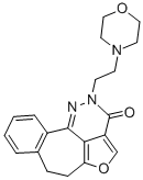5-Oxa-1,2-diazadibenz(cd,f)azulen-3(2H)-one, 6,7-dihydro-2-(2-(4-morph olinyl)ethyl)- CAS#: 83494-72-8