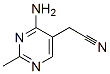 5-Pyrimidineacetonitrile, 4-amino-2-methyl- (7CI) CAS#: 89852-86-8