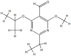 5-Pyrimidinecarboxaldehyde,2-ethyl-4-methoxy-6-(1-methylethoxy)-(9CI) CAS#: 811802-52-5