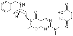 5-Pyrimidinecarboxamide, N-(8-benzyl-3-beta-nortropanyl)-2-(dimethylam ino)-4-ethoxy-, monomaleate CAS#: 84923-09-1