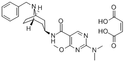 5-Pyrimidinecarboxamide, N-(8-benzyl-3-beta-nortropanyl)-2-(dimethylam ino)-4-methoxy-, monomaleate CAS#: 84936-78-7