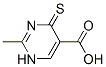 5-Pyrimidinecarboxylic acid, 1,4-dihydro-2-methyl-4-thioxo- (9CI) CAS#: 89640-71-1