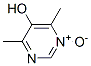 5-Pyrimidinol, 4,6-dimethyl-, 1-oxide (9CI) CAS#: 88070-37-5