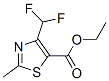 5-Thiazolecarboxylicacid,4-(difluoromethyl)-2-methyl-,ethylester(9CI) CAS#: 823234-82-8