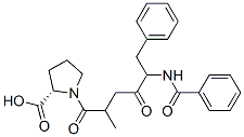 5-benzamido-2-methyl-4-oxo-6-phenylhexanoylproline CAS#: 83148-65-6