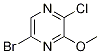 5-bromo-2-chloro-3-methoxy-pyrazine CAS#: 89283-94-3