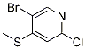 5-bromo-2-chloro-4-methylsulfanyl-pyridine CAS#: 821773-98-2