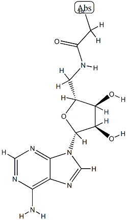 5'-bromoacetamido-5'-deoxyadenosine CAS#: 87932-45-4