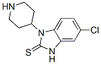 5-chloro-1,3-dihydro-1-(4-piperidinyl)-1H-benzimidazole-2-thione CAS#: 84604-99-9