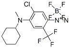 5-chloro-4-(cyclohexylmethylamino)-2-(trifluoromethyl)benzenediazonium tetrafluoroborate CAS#: 84083-13-6