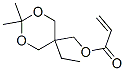 (5-ethyl-2,2-dimethyl-1,3-dioxan-5-yl)methyl acrylate CAS#: 85269-34-7