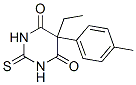 5-ethyldihydro-2-thioxo-5-(p-tolyl)pyrimidine-4,6(1H,5H)-dione CAS#: 84030-12-6