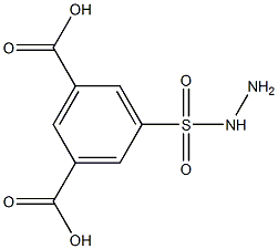 5-(hydrazinesulfonyl)benzene-1,3-dicarboxylic acid CAS#: 89626-10-8