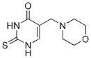 5-(morpholinomethyl)-2-thioxo-2,3-dihydro-4(1H)-pyrimidinone CAS#: 89665-74-7
