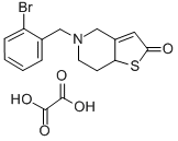 5-(o-Bromobenzyl)-5,6,7,7a-tetrahydro-4H-thieno(3,2-c)pyridin-2-one ox alate CAS#: 83427-70-7