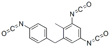5-(p-isocyanatobenzyl)-6-methyl-m-phenylene diisocyanate CAS#: 82151-48-2
