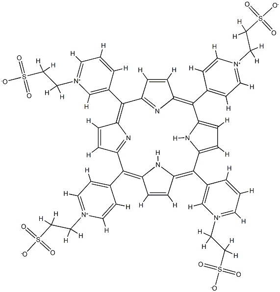 5,10,15,20-tetra(4-N-sulfoethylpyridinim)porphyrin CAS#: 88954-77-2