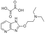 5,N-Diethyl-2-(1H-imidazo(4,5-b)pyridin-2-yloxy)ethanamine ethanedioat e (1:1) CAS#: 85930-08-1