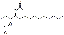 (-)-(5R,6S)-6-Acetoxy-5-hexadecanolide CAS#: 85551-39-9