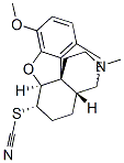 (5alpha,6alpha)-4,5-epoxy-3-methoxy-17-methylmorphinan-6-yl thiocyanate CAS#: 84824-87-3
