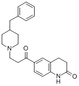 6-(1-Oxo-3-(4-benzyl-1-piperidyl)propyl)-3,4-dihydrocarbostyril CAS#: 80834-71-5