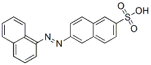 6-(1-naphthylazo)naphthalene-2-sulphonic acid CAS#: 83006-50-2