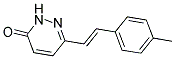 6-(4-METHYLSTYRYL)-3(2H)-PYRIDAZINONE CAS#: 83516-66-9