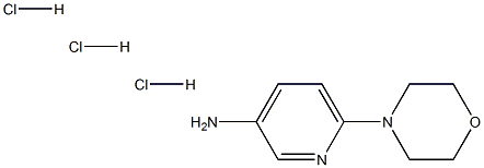 6-(4-Morpholinyl)-3-pyridinaMine 3HCl CAS#: 82205-55-8