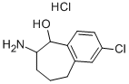 6-AMINO-2-CHLORO-6,7,8,9-TETRAHYDRO-5H-BENZOCYCLOHEPTEN-5-OL HYDROCHLORIDE CAS#: 87452-25-3